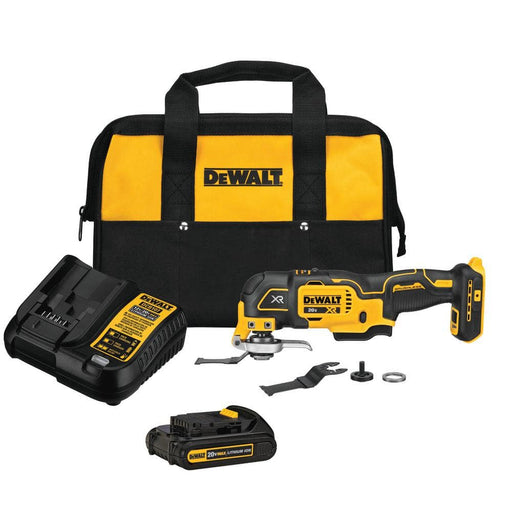 DEWALT 20V MAX* XR Oscillating Tool Kit, 3-Speed (DCS356C1) (B085B253MD)