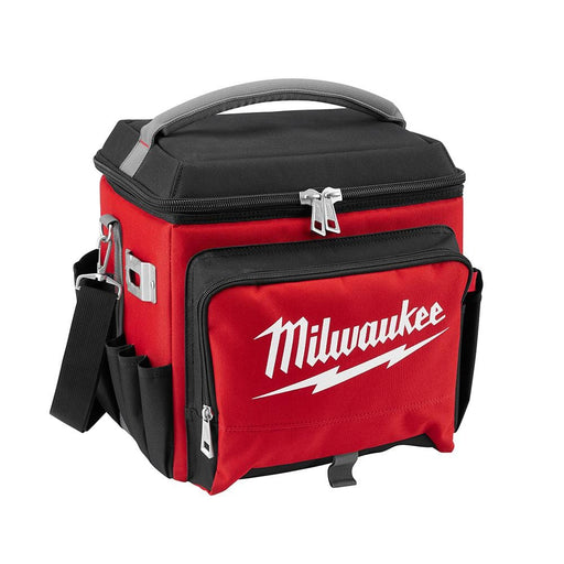 Milwaukee Electric Tool 48-22-8250 Sided Jobsite Cooler  Polyester  11.1  x 13.77  14.96  H  3  5 Pockets